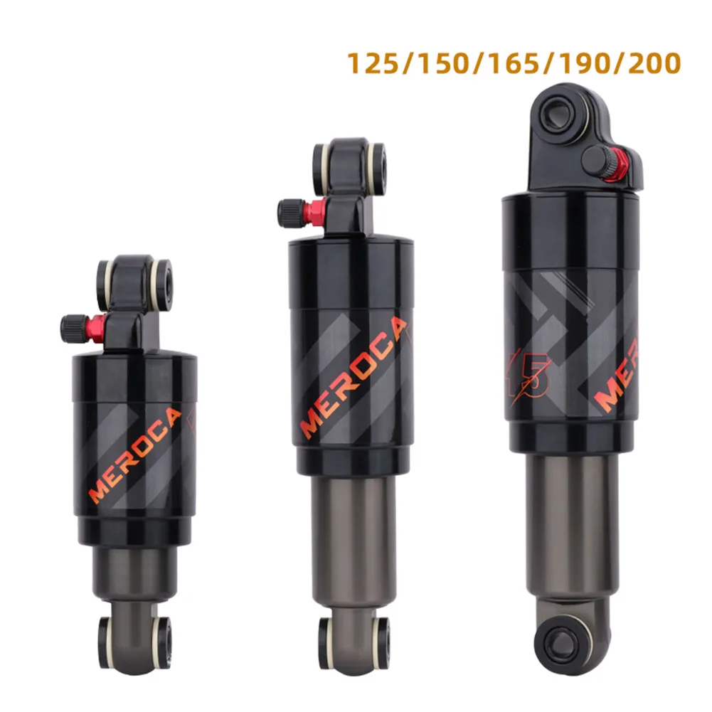 1pc Shock Absorber Aluminum Alloy Bicycle Cycling Air Rear Shock Lockout 125/150/165/190/200mm For Folding Mountain Bikes
1pc Shock Absorber Aluminum Alloy Bicycle Cycling Air Rear Shock Lockout 125/150/165/190/200mm For Folding Mountain Bikes
