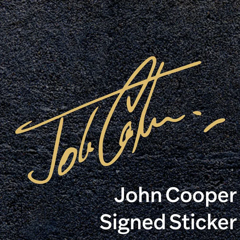 

Car Door Body Vinyl John Cooper Signed Sticker For MINI Cooper R50 R52 R53 R56 R57 R58 R59 R55 F54 R60 F60 F55 F56 F57 R61 JCW