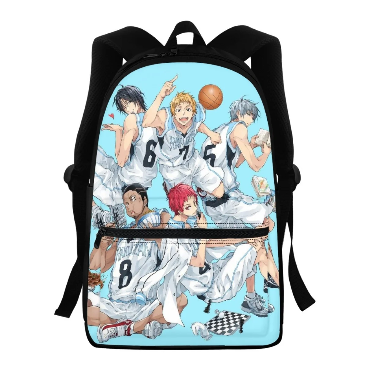 FORUDESIGNS School Backpacks Fiery Anime Kuroko's Basketball Student Double Shoulders Bags Large Space Schoolbags Waterproof
FORUDESIGNS School Backpacks Fiery Anime Kuroko's Basketball Student Double Shoulders Bags Large Space Schoolbags Waterproof