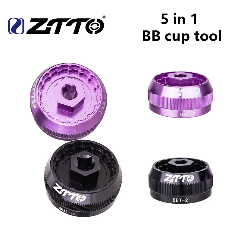 

ZTTO Bike Tools 5 in 1 Bottom Bracket TL fc24 fc25 DUB BBR60 BB93 Mega Evo BB52 BSA30 BB386 Installation Remover Repair Tool