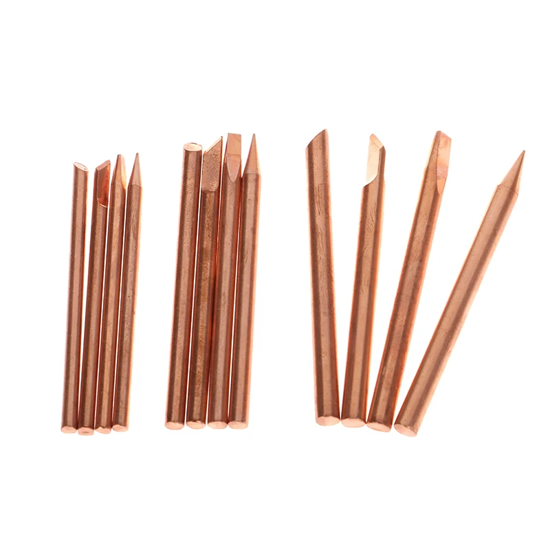 4pcs External Heat Solder Iron Tip B C D K Pure Copper Solder Head 30W 40W 60W Replacement Tip Welder Repair Tools
4pcs External Heat Solder Iron Tip B C D K Pure Copper Solder Head 30W 40W 60W Replacement Tip Welder Repair Tools