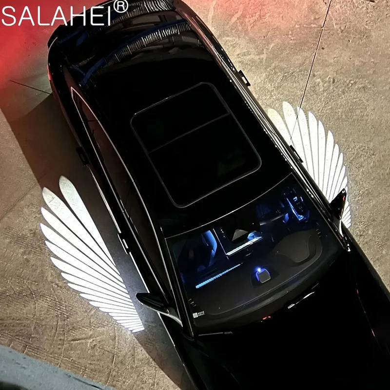 Car Angel Wing Rearview Mirror Light Car Exterior Decoration Accessories Funny LED Welcome Door Carpet Projection Lamp Universal
Car Angel Wing Rearview Mirror Light Car Exterior Decoration Accessories Funny LED Welcome Door Carpet Projection Lamp Universal