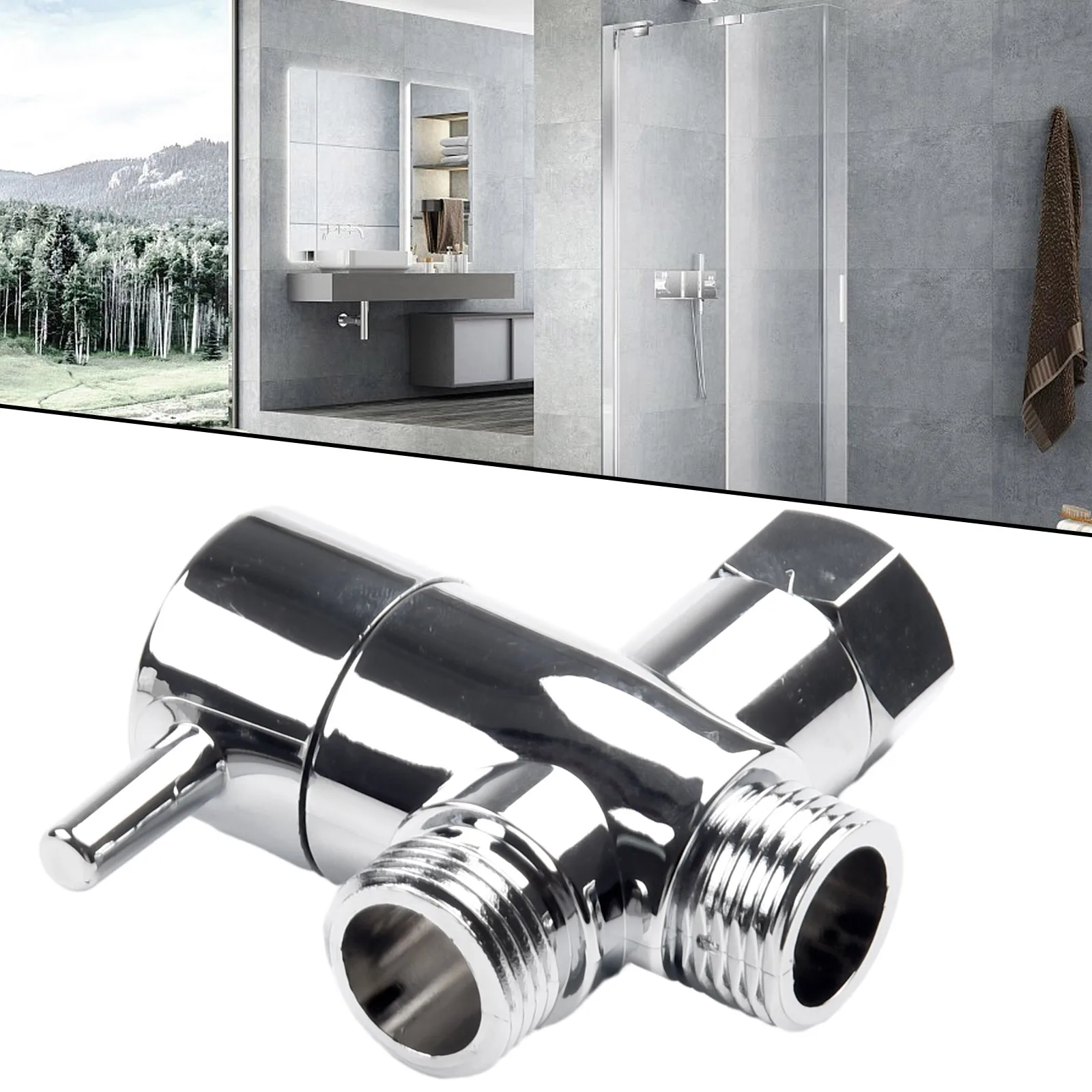 1/2 Inch 3-Way T-Adapter Bath Shower Head Arm Mounted Diverter Valve Tap Shower Water Distributor Shower Faucet Bathroom Parts
1/2 Inch 3-Way T-Adapter Bath Shower Head Arm Mounted Diverter Valve Tap Shower Water Distributor Shower Faucet Bathroom Parts