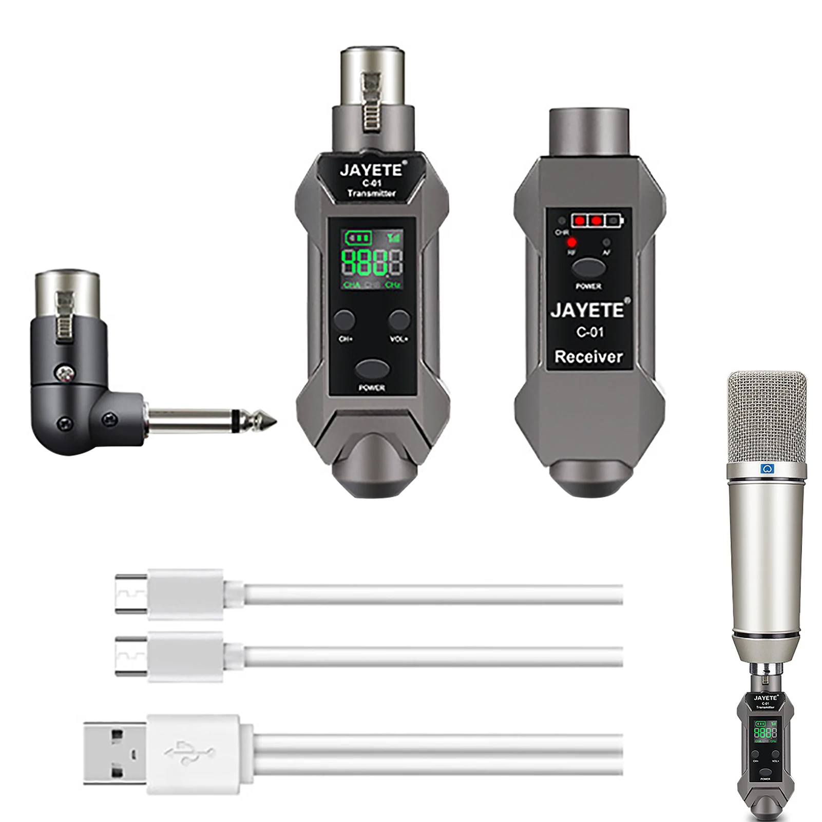 Microphone Wireless System Transmitter And Receiver For Dynamic Microphone XLR Transmitter And Receiver For Dynamic Microphone
Microphone Wireless System Transmitter And Receiver For Dynamic Microphone XLR Transmitter And Receiver For Dynamic Microphone