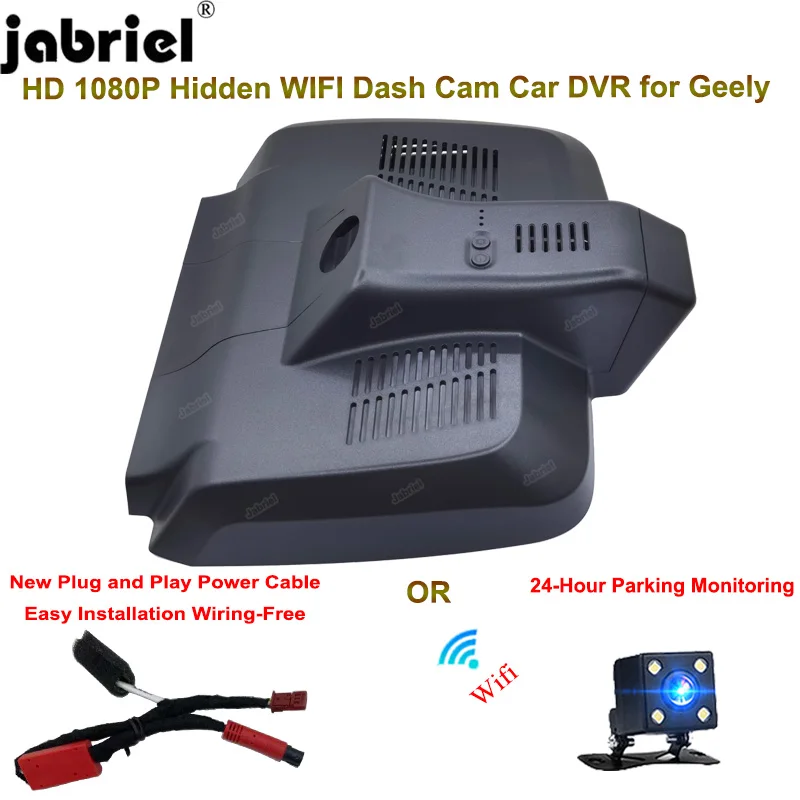 Jabriel Plug and Play Wifi HD 1080P Car DVR 24H Video Recorder Dash Cam Camera For Geely Xingyue FY11 S 2.0TD DCT 2021 2022 2023
Jabriel Plug and Play Wifi HD 1080P Car DVR 24H Video Recorder Dash Cam Camera For Geely Xingyue FY11 S 2.0TD DCT 2021 2022 2023