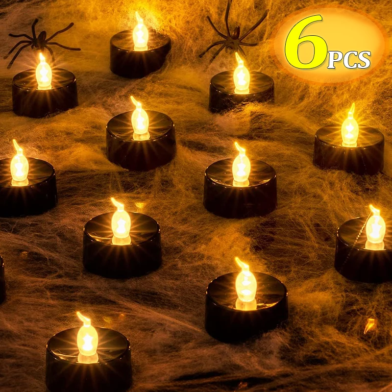 Mini LED Candles Lights Battery Powered Electronic Flameless Tealight Black Tearful Candle Lamps For Halloween Party Decoration
Mini LED Candles Lights Battery Powered Electronic Flameless Tealight Black Tearful Candle Lamps For Halloween Party Decoration