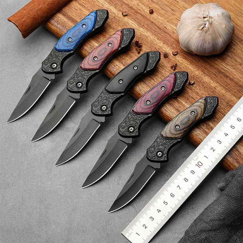 Outdoor Portable Folding Blade Knife for Self Defense Camping Mini Household Stainless Steel Multitool Self Defense Fruit Knives
Outdoor Portable Folding Blade Knife for Self Defense Camping Mini Household Stainless Steel Multitool Self Defense Fruit Knives