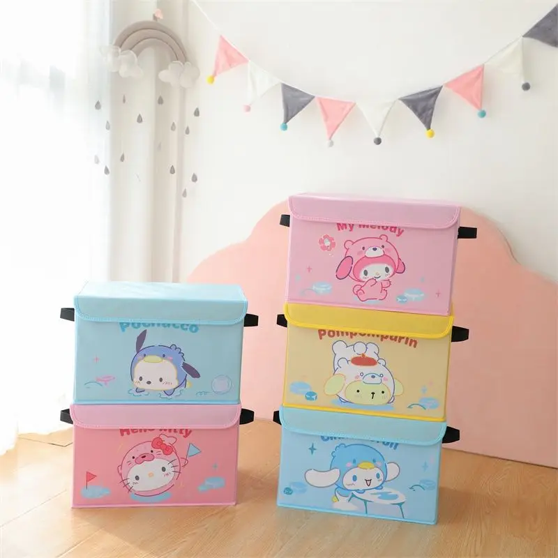 Sanrio Hello Kittys Y2K мультяшный ящик для хранения My Melody Настольный флип-топ большой емкости для всякой всячины пыленепроницаемый портативный складной ящик
Sanrio Hello Kittys Y2K мультяшный ящик для хранения My Melody Настольный флип-топ большой емкости для всякой всячины пыленепроницаемый портативный складной ящик