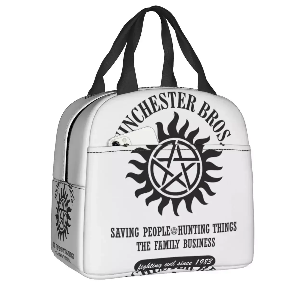 2024 New TV Supernatural Insulated Lunch Bags The Winchester Brothers Portable Thermal Cooler Food Lunch Box Work School Travel
2024 New TV Supernatural Insulated Lunch Bags The Winchester Brothers Portable Thermal Cooler Food Lunch Box Work School Travel