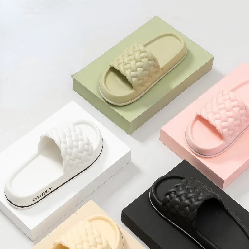 2023 New Women's Shoes Fashion Design Thick Sole Anti-slip Comfort EVA Beach Slippers Shoes for Women Zapatos De Mujer
2023 New Women's Shoes Fashion Design Thick Sole Anti-slip Comfort EVA Beach Slippers Shoes for Women Zapatos De Mujer