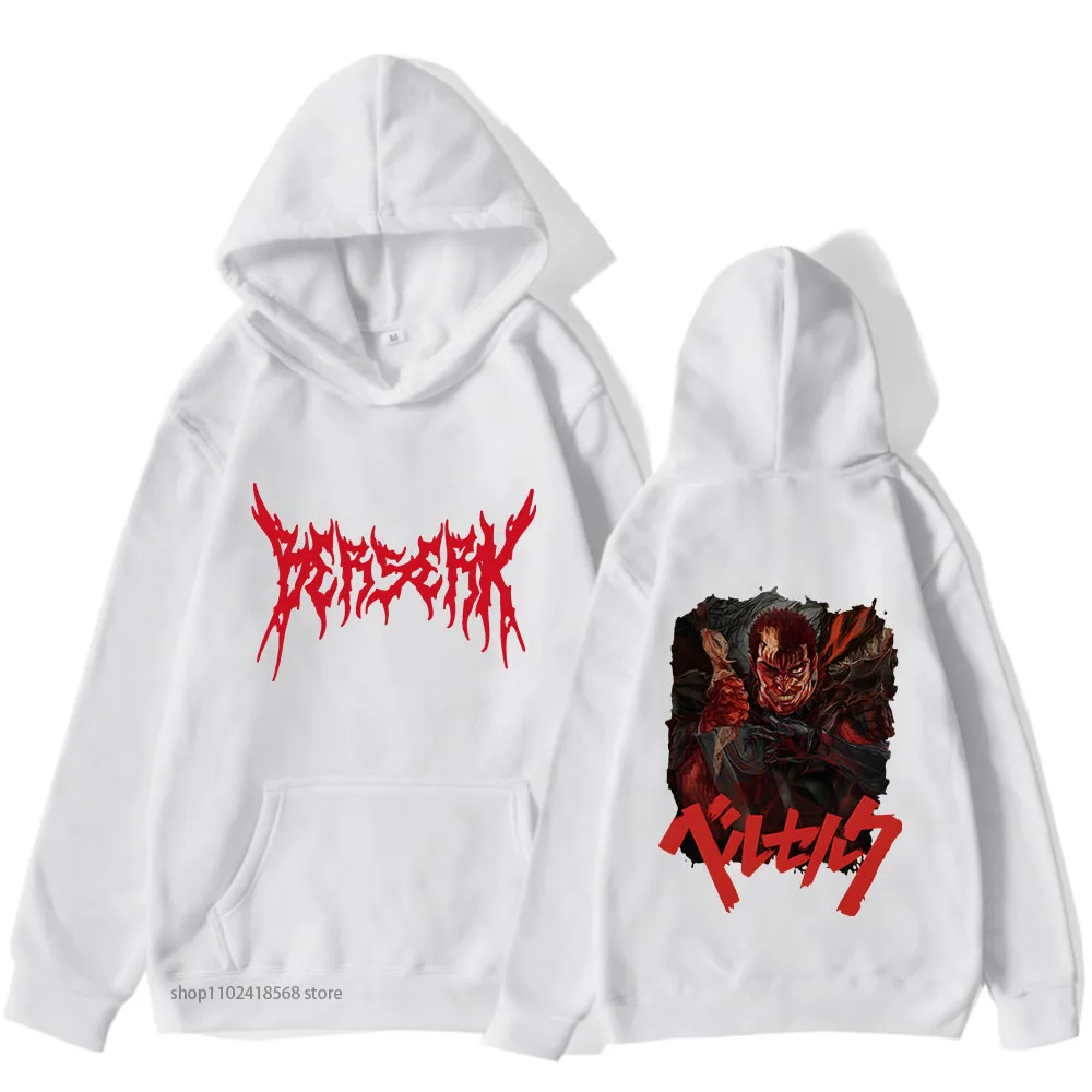 Anime Berserk Guts Hoodie Men Cool Manga Swordsman Graphic Vintage Sweatshirts Streetwear Women Hip Hop Top Gothic Male Clothing
Anime Berserk Guts Hoodie Men Cool Manga Swordsman Graphic Vintage Sweatshirts Streetwear Women Hip Hop Top Gothic Male Clothing