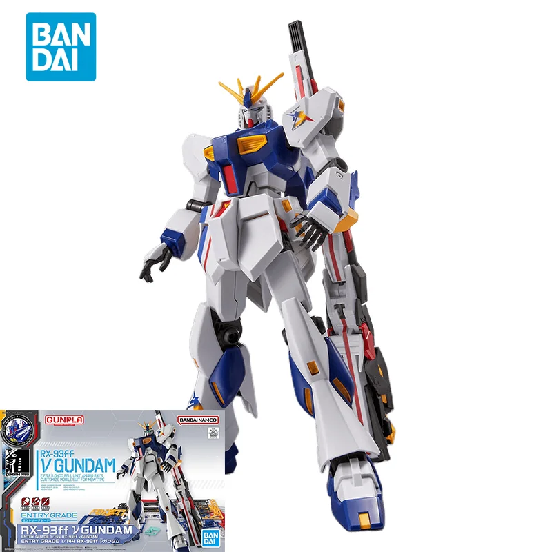 Bandai Original GUNDAM Anime Model EG Series 1/144 RX-93FF V GUNDAM Action Figure Assembly Model Toys Gifts for Children
Bandai Original GUNDAM Anime Model EG Series 1/144 RX-93FF V GUNDAM Action Figure Assembly Model Toys Gifts for Children