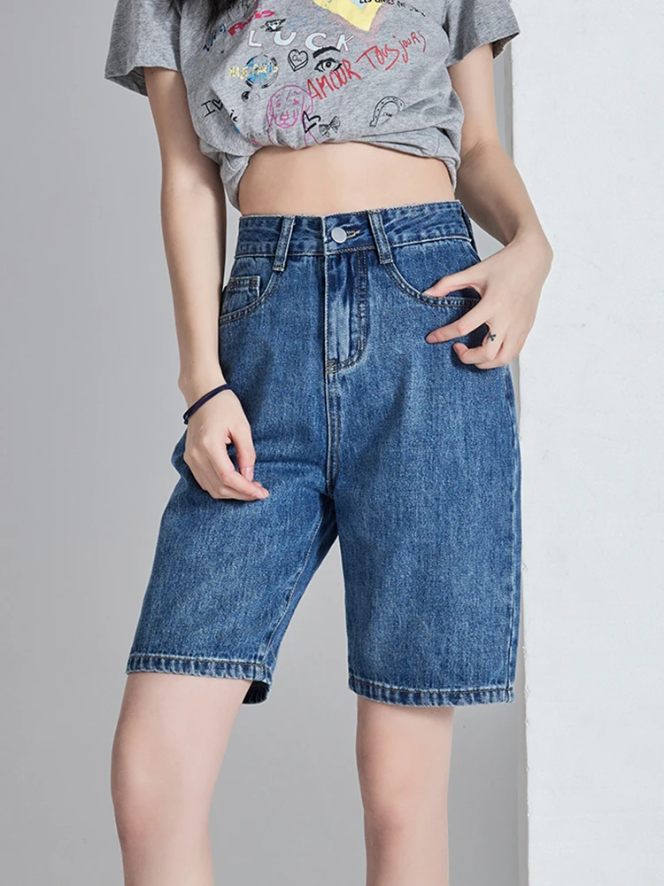 FTLZZ New Summer Women Fashion High Waist Denim Shorts Lady Casual Vintage Pockets Wide Leg Straight Shorts
FTLZZ New Summer Women Fashion High Waist Denim Shorts Lady Casual Vintage Pockets Wide Leg Straight Shorts