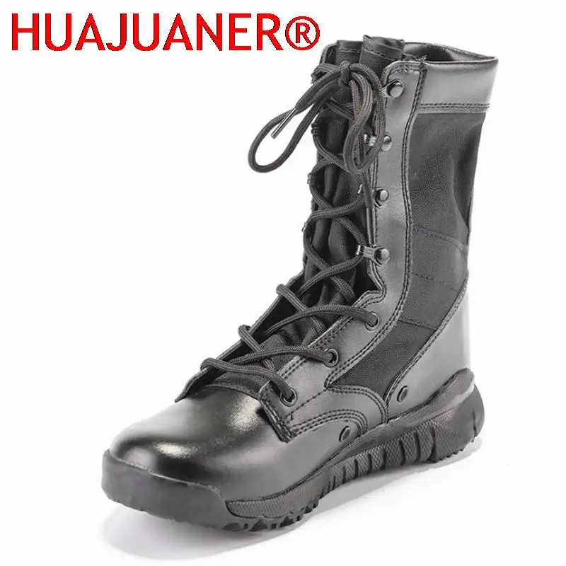 

Ultralight Men Army Boots Outdoor Jungle Shoes Man Women Military Tactical Ankle Boots Breathable Combat Desert Boots Hiking