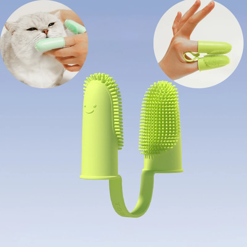 Dog Toothbrush Dog Toothbrush Cat Toothbrush Dental Brush for Small Dogs Cats and Most Pets Two Fingers Toothbrush
Dog Toothbrush Dog Toothbrush Cat Toothbrush Dental Brush for Small Dogs Cats and Most Pets Two Fingers Toothbrush