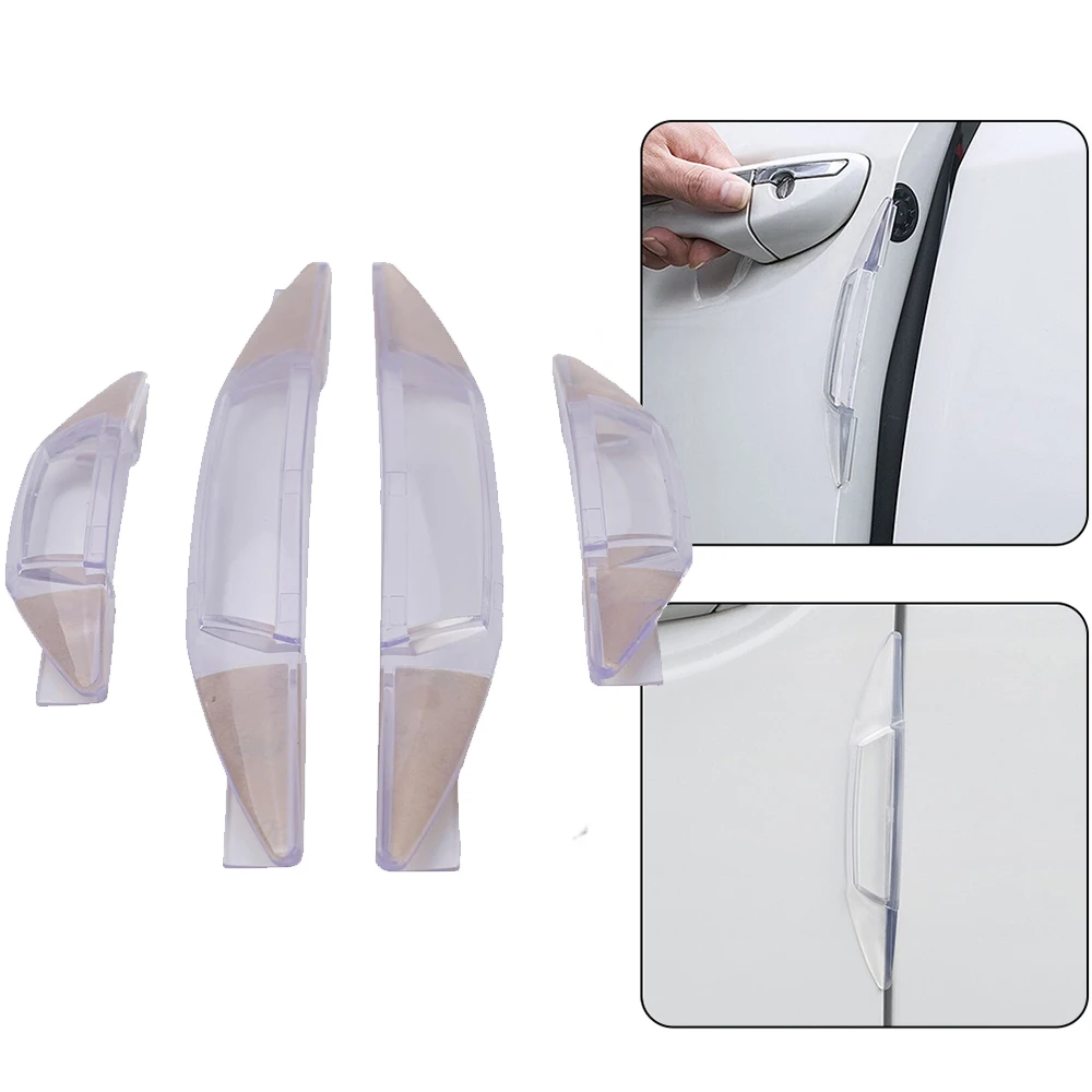 Part Stickers Strip Transparent 4PCS Anti Scratch Bumper Car Guard Protector Rubber Stickers Durable High Quality
Part Stickers Strip Transparent 4PCS Anti Scratch Bumper Car Guard Protector Rubber Stickers Durable High Quality