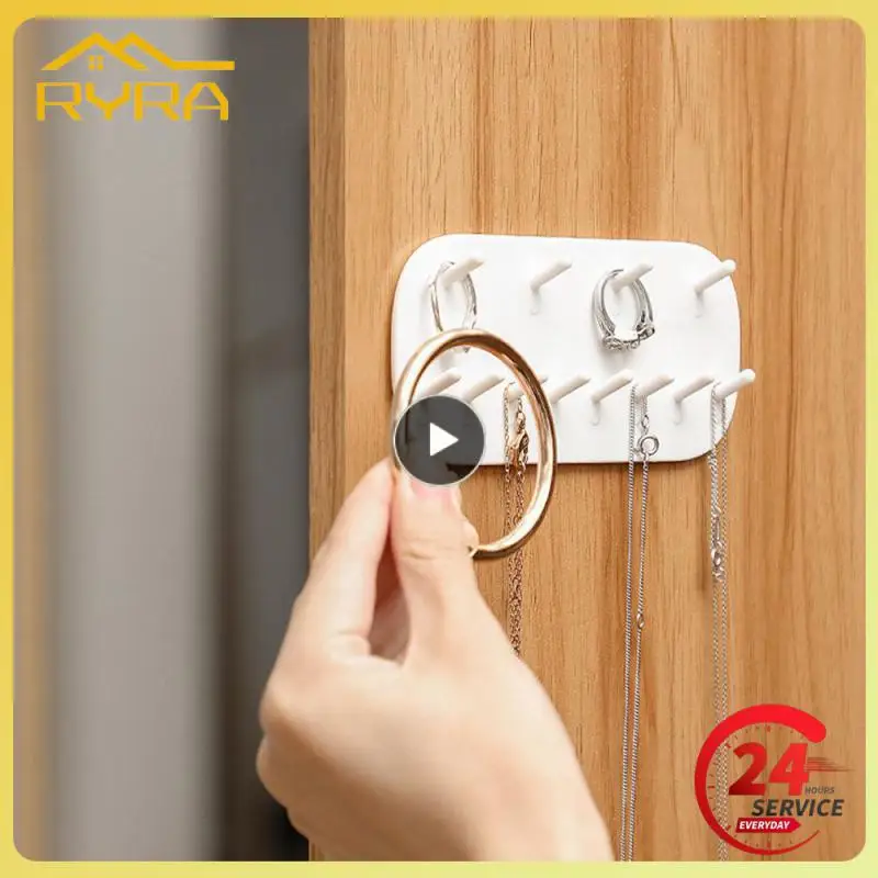 Adhesive Paste Wall Hanging Storage Jewelry Hooks Jewelry Display Organizer Earring Ring Necklace Hanger Holder Stand
Adhesive Paste Wall Hanging Storage Jewelry Hooks Jewelry Display Organizer Earring Ring Necklace Hanger Holder Stand