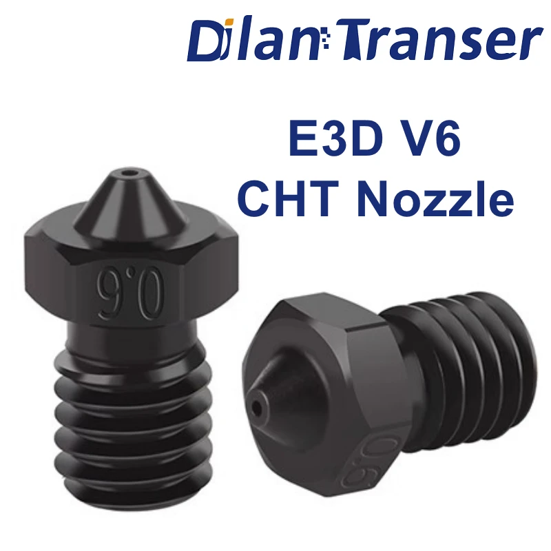 V6 CHT Nozzle Hardened Steel For 3D Printer Hotend TD6 CHC Kit TR6 V6 Nozzles Matrix Extruder Dragon Rapido Hotend
V6 CHT Nozzle Hardened Steel For 3D Printer Hotend TD6 CHC Kit TR6 V6 Nozzles Matrix Extruder Dragon Rapido Hotend