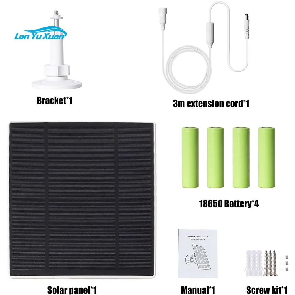 5W Trail Camera Solar Panel 10400mAH, Solar Battery Charger Kit 6V 9V 12V, IP66 Waterproof Solar Panel for 4G Router Wifi Camera
5W Trail Camera Solar Panel 10400mAH, Solar Battery Charger Kit 6V 9V 12V, IP66 Waterproof Solar Panel for 4G Router Wifi Camera