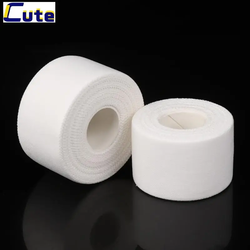 White Athletic Sports Tape Sport Binding Tape Roll Elastic Bandage Strain Injury Care Support Outdoor Sport Emergency Tool
White Athletic Sports Tape Sport Binding Tape Roll Elastic Bandage Strain Injury Care Support Outdoor Sport Emergency Tool