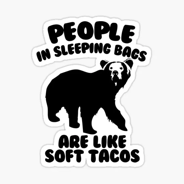 Camping Humor Bear Food 5PCS Stickers for Wall Print Decor Car Bumper Laptop Anime Background Living Room Home Kid Funny
Camping Humor Bear Food 5PCS Stickers for Wall Print Decor Car Bumper Laptop Anime Background Living Room Home Kid Funny