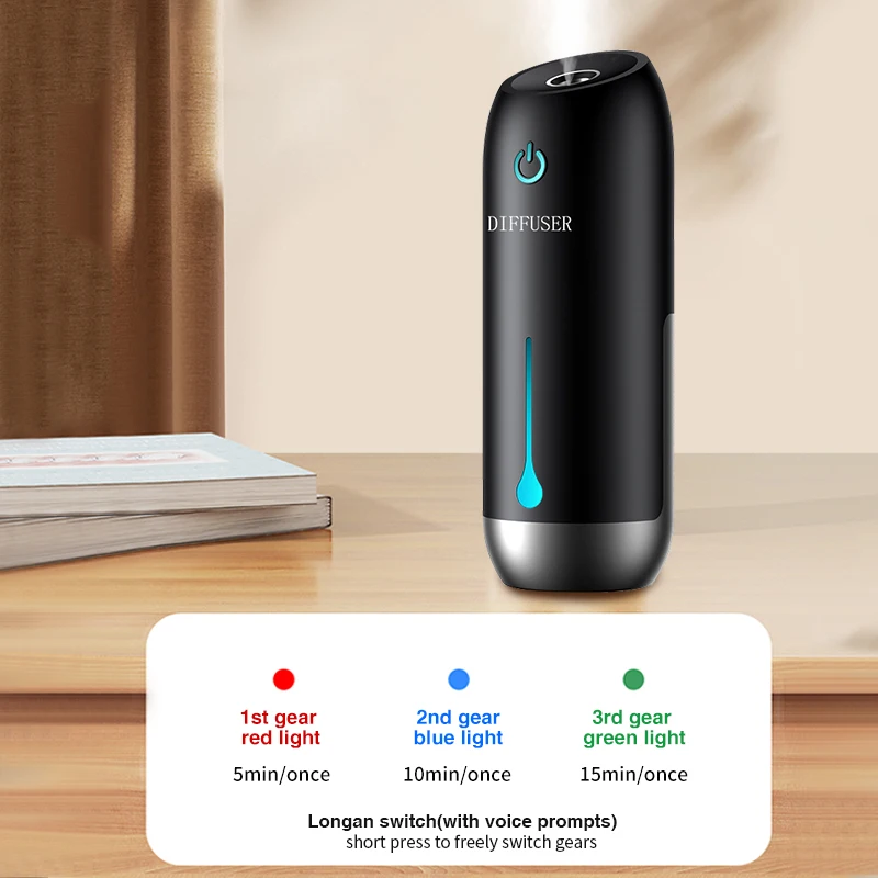 Smart Aroma Diffuser Car Air Freshener 3 Modes Wall-Mounted Perfume Mist Maker Portable Air Purifiers for Home Fragrance Oil
Smart Aroma Diffuser Car Air Freshener 3 Modes Wall-Mounted Perfume Mist Maker Portable Air Purifiers for Home Fragrance Oil