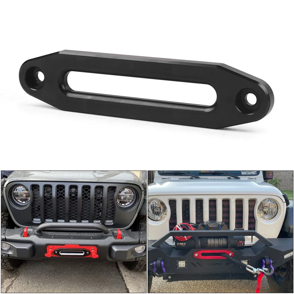10 inch Billet Polished Aluminum Bolt-Pattern Hawse Fairlead Synthetic Winch 8000-15000 LBs for ATV/UTV Rope Cable
10 inch Billet Polished Aluminum Bolt-Pattern Hawse Fairlead Synthetic Winch 8000-15000 LBs for ATV/UTV Rope Cable