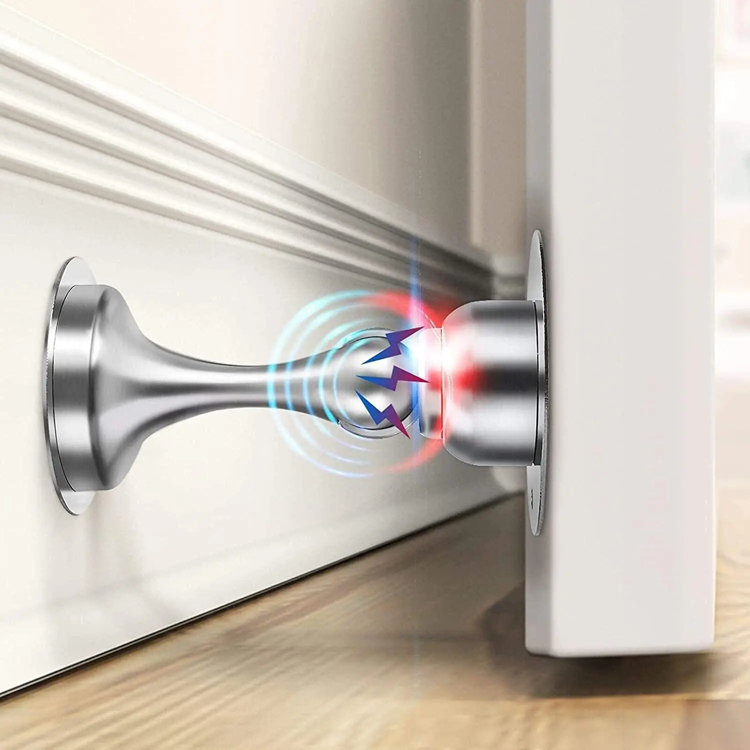 Door Stopper Magnetic Door Stop Stainless Steel Magnetic Door Catch 3M Double-Sided Adhesive Tape No Drilling Screws for Stronge
Door Stopper Magnetic Door Stop Stainless Steel Magnetic Door Catch 3M Double-Sided Adhesive Tape No Drilling Screws for Stronge