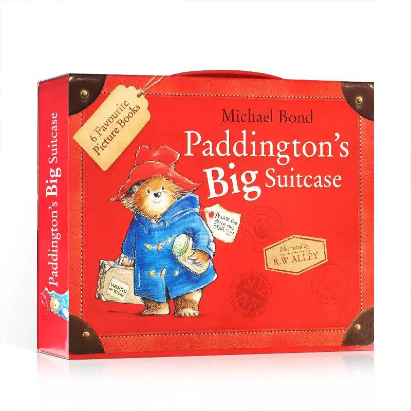 MiluMilu 6Pcs Paddington’s Big Suitcase By Bond Michael Buku Classic Children's Story Picture Book
MiluMilu 6Pcs Paddington’s Big Suitcase By Bond Michael Buku Classic Children's Story Picture Book