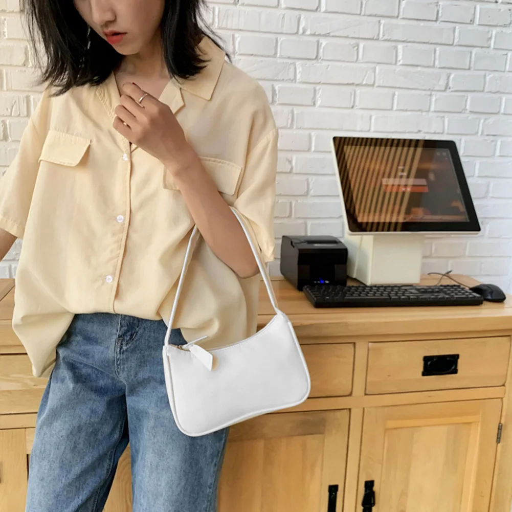 Fashion Exquisite Shopping Bag Soft PU Leather Women Handbags Solid Color Ladies Design Vintage Shoulder Bags
Fashion Exquisite Shopping Bag Soft PU Leather Women Handbags Solid Color Ladies Design Vintage Shoulder Bags