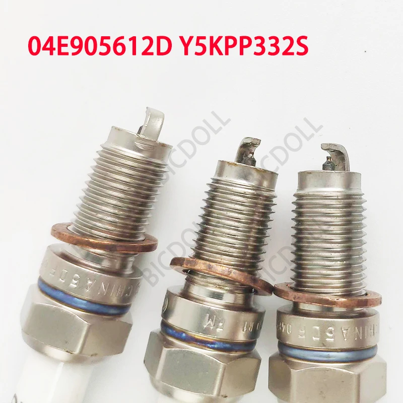 04E905612D Y5KPP332S Iridium Spark Plug for Audi A1 A3 Volkswagen Beetle Jetta Golf VII Passat B8 Variant Sharan 1.2L 1. 4L
04E905612D Y5KPP332S Iridium Spark Plug for Audi A1 A3 Volkswagen Beetle Jetta Golf VII Passat B8 Variant Sharan 1.2L 1. 4L