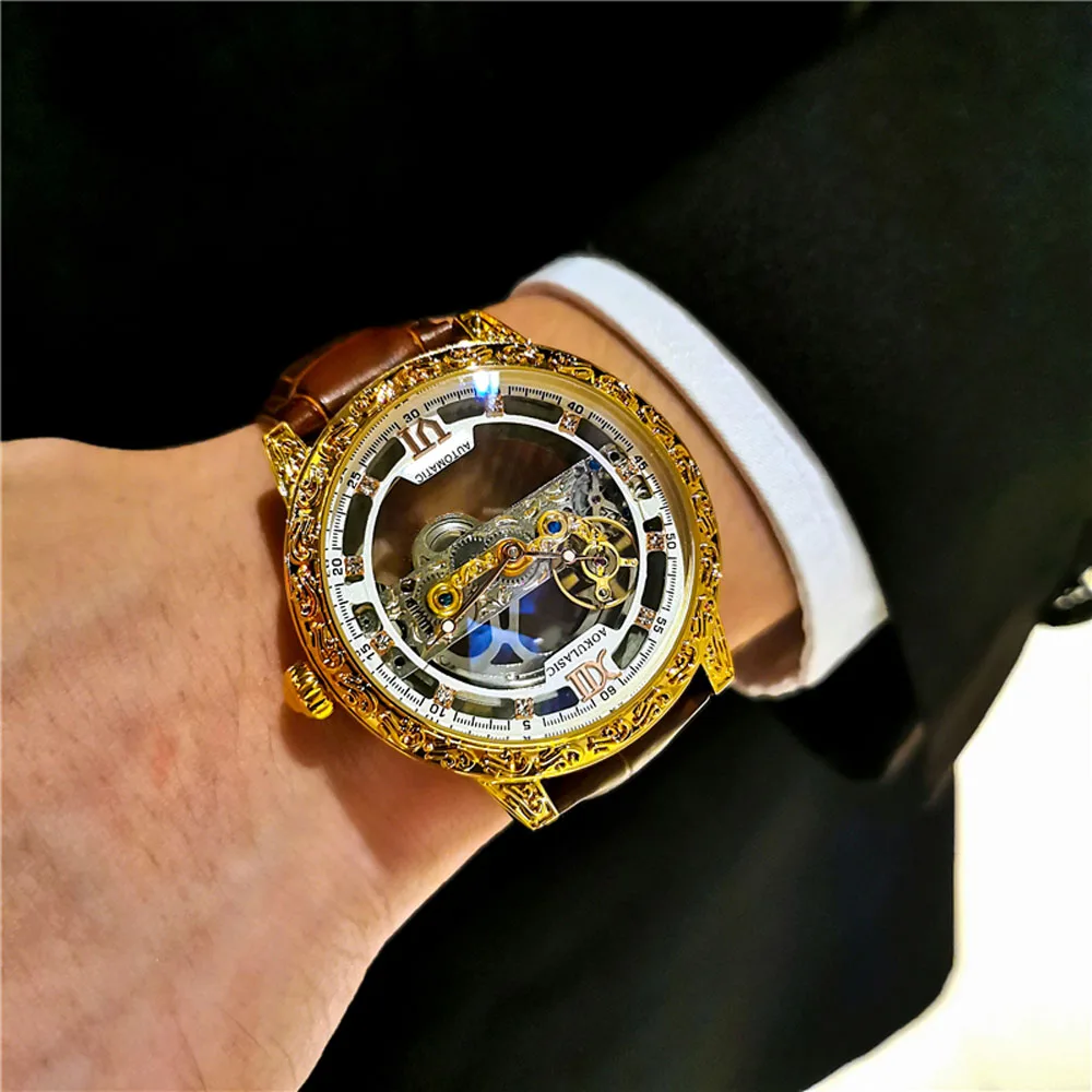 Часы Reloj Мужские механические водонепроницаемые, с автоматическим заводом, 2023 Н
Часы Reloj Мужские механические водонепроницаемые, с автоматическим заводом, 2023 Н
