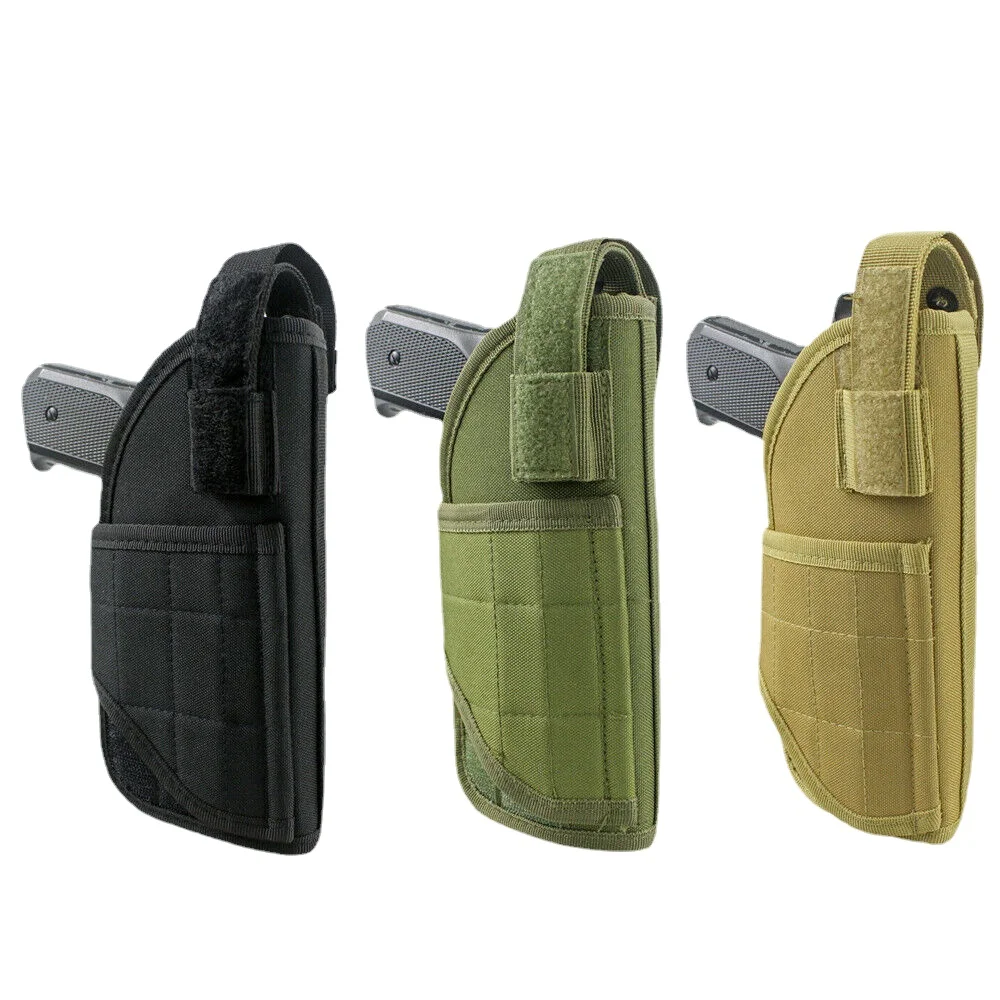 Тактическая кобура для пистолета 1911 45 92 96 APX CZ P-09 Glock 17, нейлоновая универсальная кобура для пистолета, мягкая задняя Сумка для ремня
Тактическая кобура для пистолета 1911 45 92 96 APX CZ P-09 Glock 17, нейлоновая универсальная кобура для пистолета, мягкая задняя Сумка для ремня
