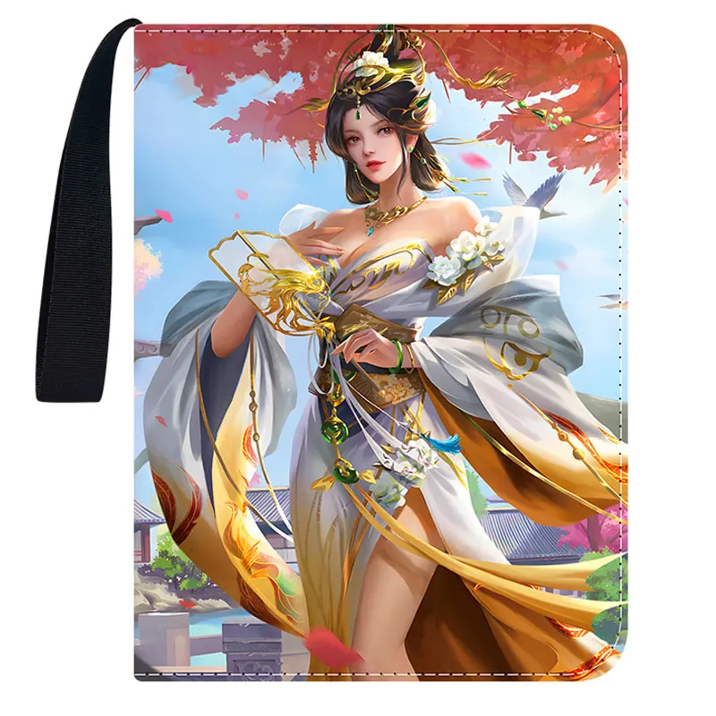 Card Album Book High-capacity Three Kingdoms Collection Book 9 Grid 50 Pages Holds 900 Pieces Binder Storage Zipper Book
Card Album Book High-capacity Three Kingdoms Collection Book 9 Grid 50 Pages Holds 900 Pieces Binder Storage Zipper Book