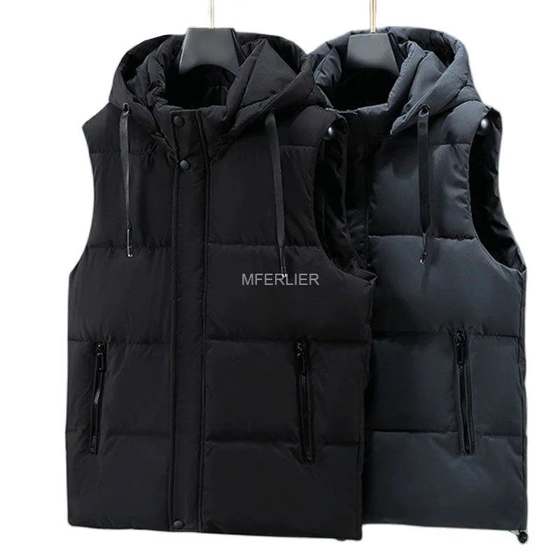 

Plus Size 160kg Autumn Winter 8XL Large Size Vests 7XL 6XL Loose Sleeveless Jackets