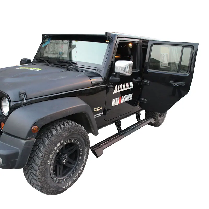 Noble 4x4 Auto Wholesale Price Aluminum Electric Side Step running boards For JEEP WRANGLER JK JL 4D 2D foot step
Noble 4x4 Auto Wholesale Price Aluminum Electric Side Step running boards For JEEP WRANGLER JK JL 4D 2D foot step
