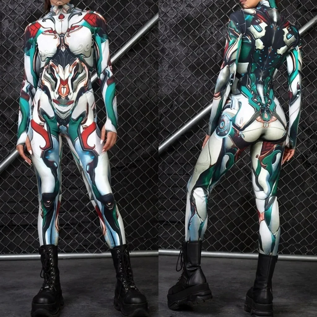 Unisex Cyber Punk 3D Digital Printing Halloween Party Role Play Outfit Women Men Cosplay Costume Carnival Jumpsuit
Unisex Cyber Punk 3D Digital Printing Halloween Party Role Play Outfit Women Men Cosplay Costume Carnival Jumpsuit