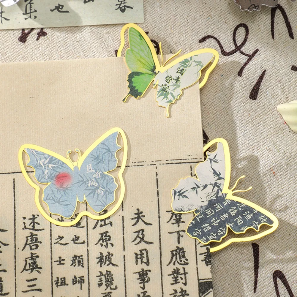 Butterfly Shape Metal Butterfly Bookmark Handmade Calligraphic Metal Reading Book Buckle Creative Durable
Butterfly Shape Metal Butterfly Bookmark Handmade Calligraphic Metal Reading Book Buckle Creative Durable