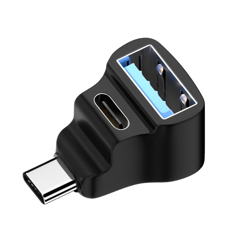 USB 90 Degree Adapter Male 20Gbps to USB 2.0 Female 100W Fast Extender for Laptop N2UB
USB 90 Degree Adapter Male 20Gbps to USB 2.0 Female 100W Fast Extender for Laptop N2UB