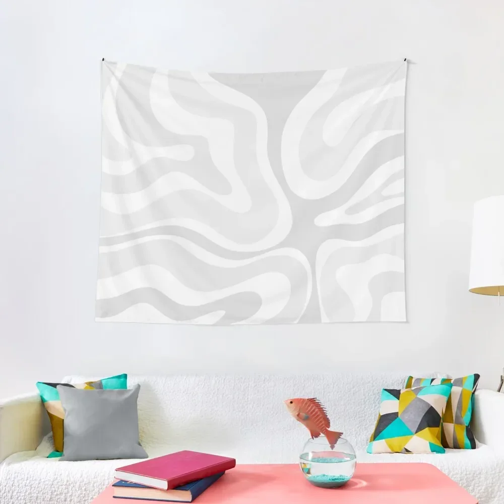 Modern Retro Liquid Swirl Abstract in Pale Grey Tapestry Outdoor Decoration Wall Decor Wall Art Tapestry
Modern Retro Liquid Swirl Abstract in Pale Grey Tapestry Outdoor Decoration Wall Decor Wall Art Tapestry