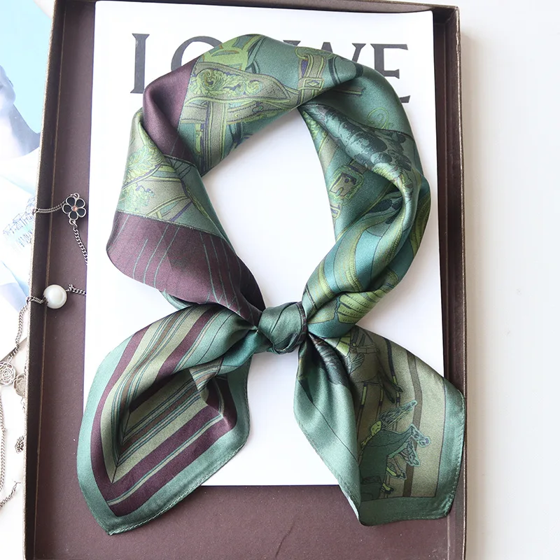 High-end Elegant Women's Exquisite Steed Print Quality Silk OL Style Versatile Small Square Scarfs
High-end Elegant Women's Exquisite Steed Print Quality Silk OL Style Versatile Small Square Scarfs
