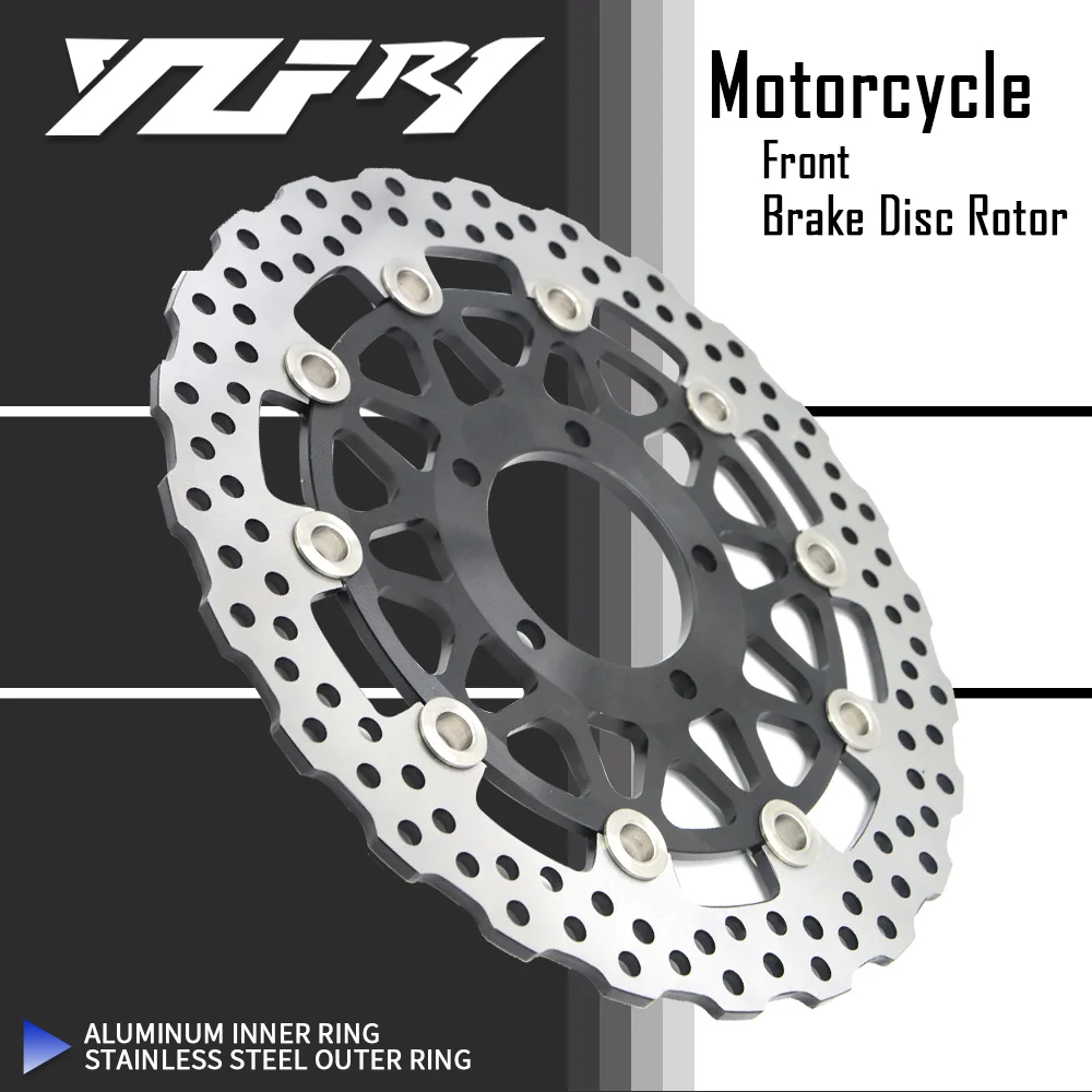 Aluminum alloy and steel Front Floating Type Brake Disc Rotor FOR YAMAHA YZF600 R6 YZF1000 R1 2007 2008 2009 2010 2011 2012
Aluminum alloy and steel Front Floating Type Brake Disc Rotor FOR YAMAHA YZF600 R6 YZF1000 R1 2007 2008 2009 2010 2011 2012