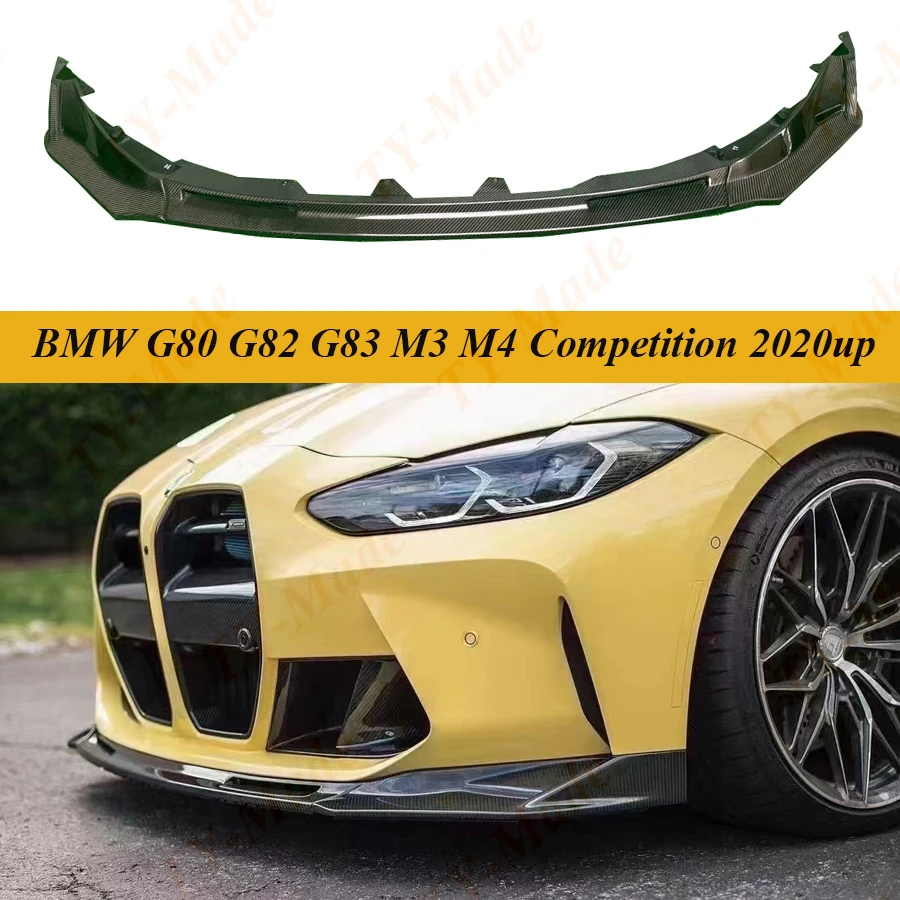 For BMW 3 4 Series G80 G82 G83 M3 M4 Competition 2020+ Add On V Style Front Chin Spoiler Carbon Fiber FRP Car Front Bumper Lip
For BMW 3 4 Series G80 G82 G83 M3 M4 Competition 2020+ Add On V Style Front Chin Spoiler Carbon Fiber FRP Car Front Bumper Lip