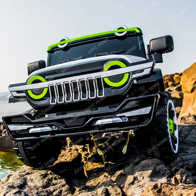 Electric Car Boys' and Girls' Four-Wheel Car Four-Wheel Drive off-Road Remote Control Toy Car Portable Stroller Toy
Electric Car Boys' and Girls' Four-Wheel Car Four-Wheel Drive off-Road Remote Control Toy Car Portable Stroller Toy