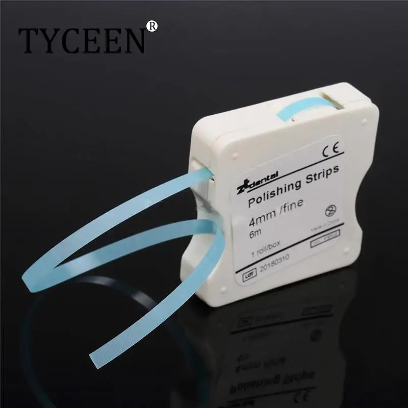 1 Roll Dental Polishing Strip 4mm Resin Tooth Interdental Sanding Grinding Surface Teeth Whitening Dental Tool Dentist Material
1 Roll Dental Polishing Strip 4mm Resin Tooth Interdental Sanding Grinding Surface Teeth Whitening Dental Tool Dentist Material