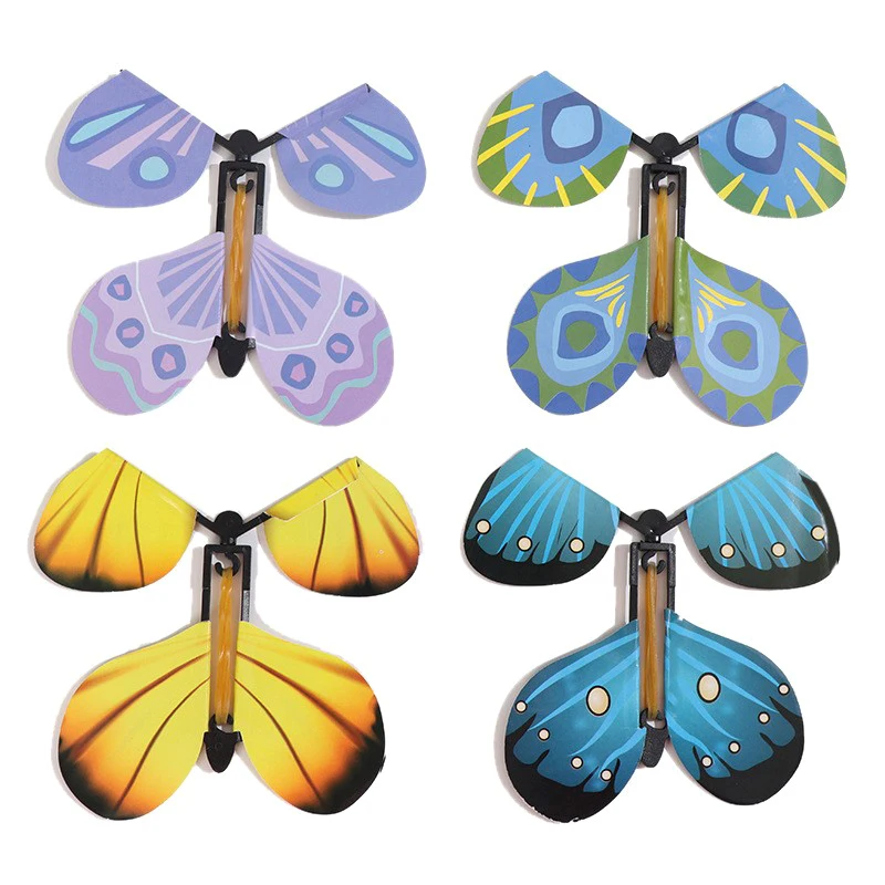 

The New Flying Little Butterfly Pupates Into A Butterfly, A Butterfly Of Freedom, And A New And Exotic Children's Magic Prop