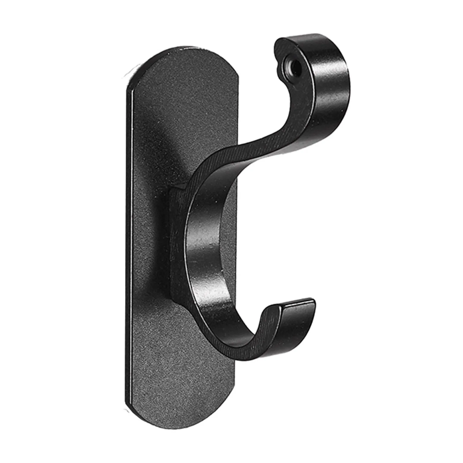 Hanger Coat Hook 1pcs 53mmx21mm Aluminum Alloy Black Punch-free Single Wall-mounted For Umbrellas Robes Scarves
Hanger Coat Hook 1pcs 53mmx21mm Aluminum Alloy Black Punch-free Single Wall-mounted For Umbrellas Robes Scarves