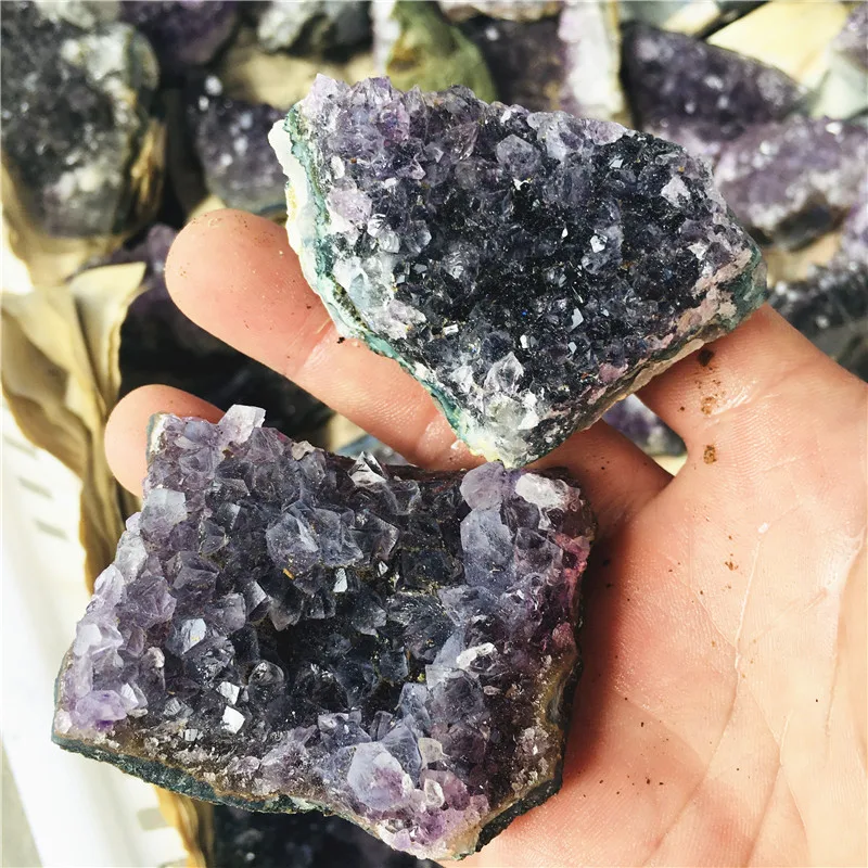 Natural Raw Amethyst Quartz Purple Crystal Cluster Healing Stones Specimen Home Decoration Crafts Decoration Ornament
Natural Raw Amethyst Quartz Purple Crystal Cluster Healing Stones Specimen Home Decoration Crafts Decoration Ornament