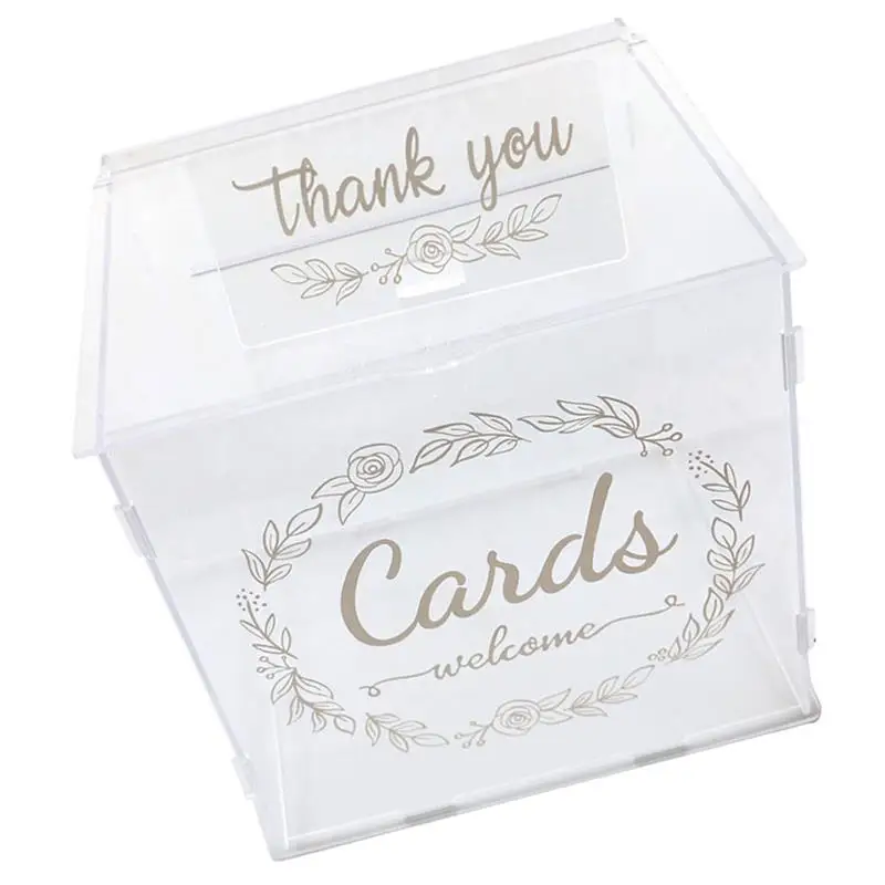 Wedding Card Box DIY Envelop Card Box Money Storage Box With Lock Wedding Photo Postcard Storage Case For Party Banquet Decor
Wedding Card Box DIY Envelop Card Box Money Storage Box With Lock Wedding Photo Postcard Storage Case For Party Banquet Decor