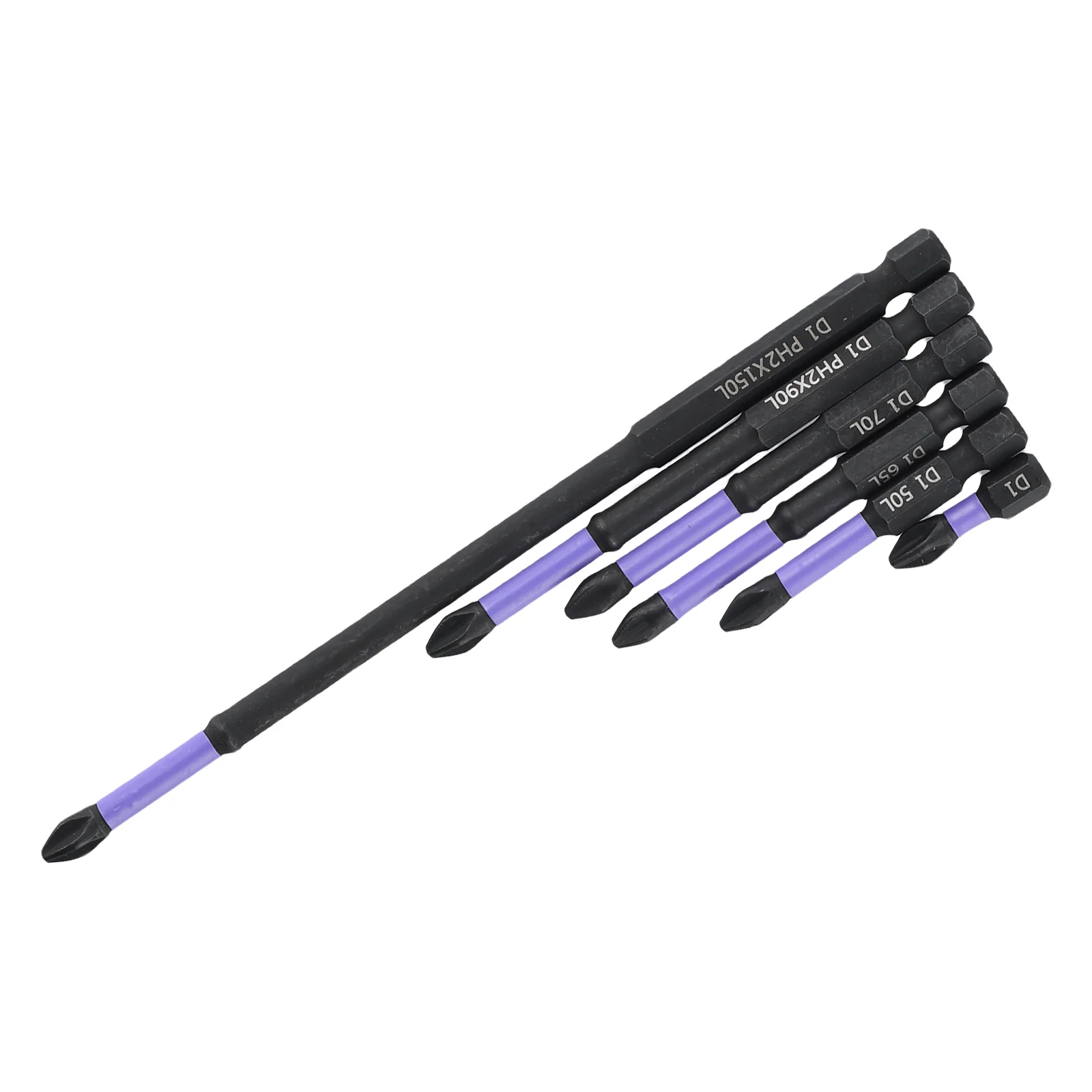 6pcs/set Black PH2 Magnetic Batch Head Cross Screwdriver High-strength Impact Drill Bit Screw 25/50/65/70/90/150mm
6pcs/set Black PH2 Magnetic Batch Head Cross Screwdriver High-strength Impact Drill Bit Screw 25/50/65/70/90/150mm